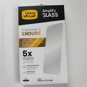 OtterBox Amplify Glass iPhone 13 Pro Max Screen Protector 5X